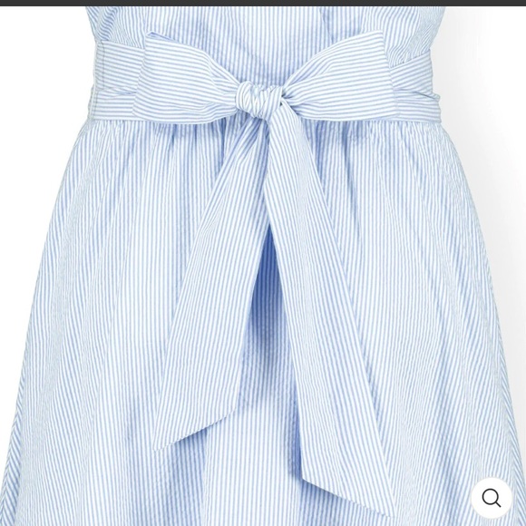 HOPE & HENRY WOMEN A-Line Dress with Waist Sash NWT Size 8 100% organic cotton - Picture 3 of 15